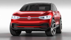 Volkswagen ID.4 - прототип, вид спереди